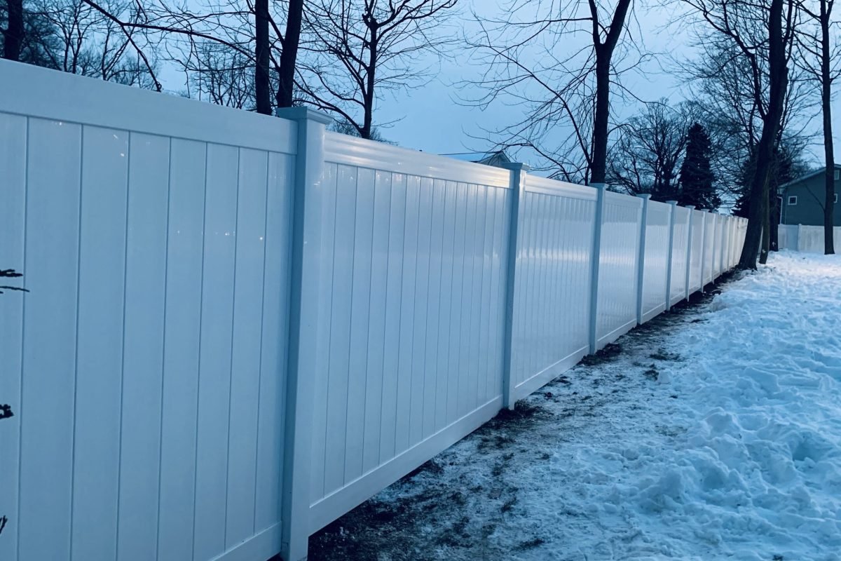 Solid Privacy PVC